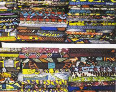 Stoffe aus Ghana